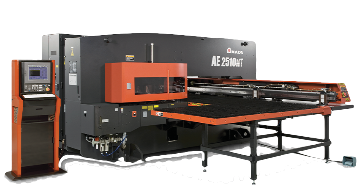 Amada punching equipment at Applied Components Manufacturing